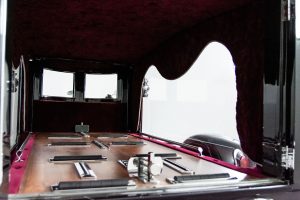 inside tombstone hearse