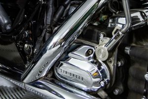 side of six speed gear box